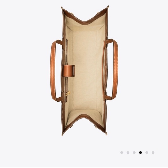 Tory Burch Ella Canvas Tote - Picture 3 of 8